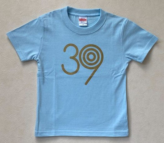 39サンキューTシャツ・キッズ/カラー：ライトブルー