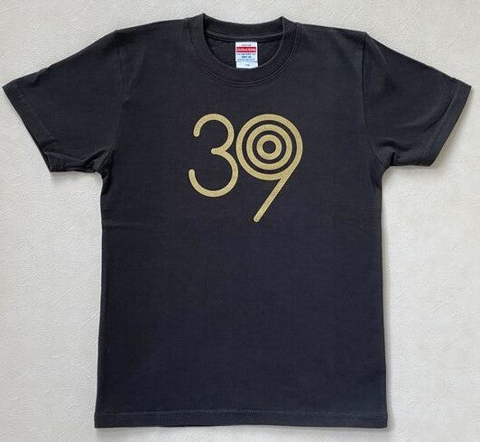 39サンキューTシャツ・キッズ/カラー：スミ